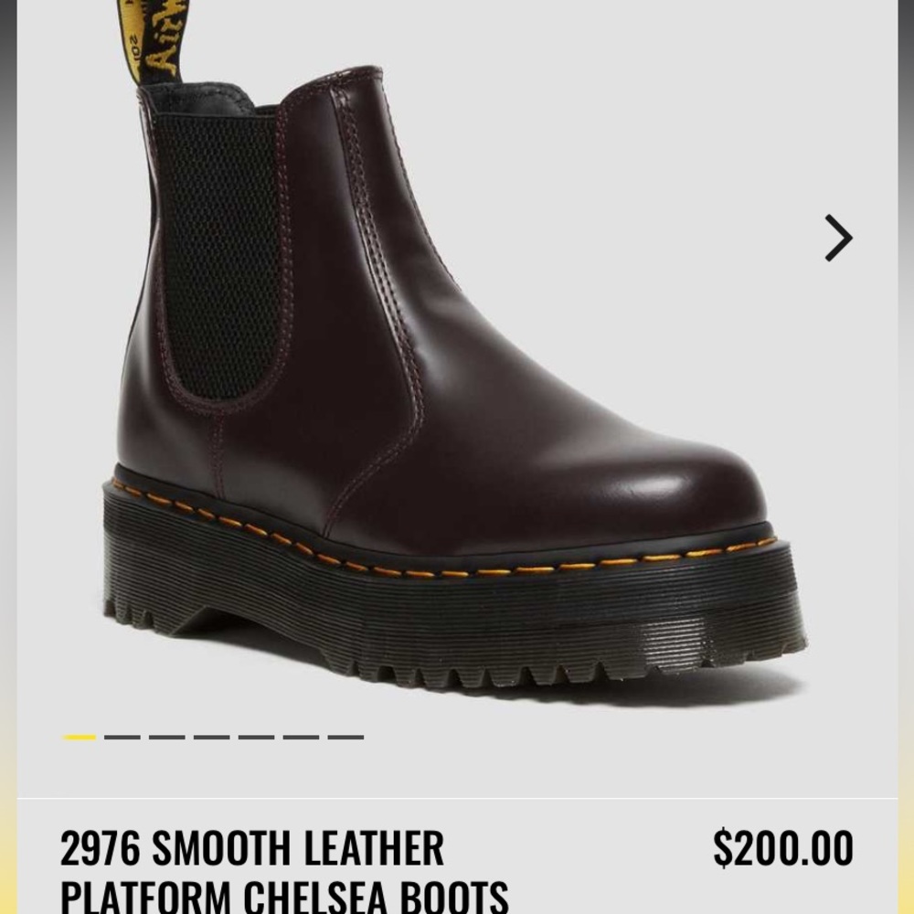 Doc Marten Platform Chelsea Boot